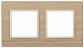 Рамка 2-постовая ЭРА Elegance 14-5302-11 Б0034576 - фото №1