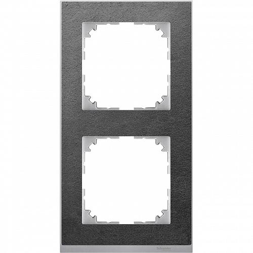 Рамка 2-постовая Schneider Electric Merten System M MTN4020-3669