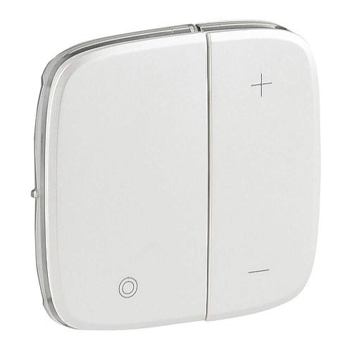 Лицевая панель Legrand Valena Allure светорегулятора клавишного жемчуг 752089