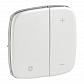 Лицевая панель Legrand Valena Allure светорегулятора клавишного жемчуг 752089 - фото №1