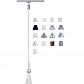 Трековый светильник Paulmann DecoSystems 95010 - фото №2