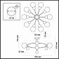 Потолочная люстра Odeon Light Jolly 3953/10C - фото №2
