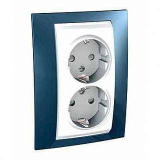 Розетки синего цвета