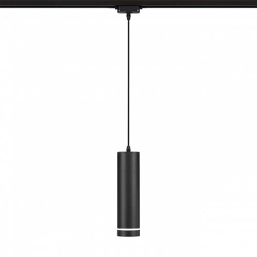 Трековый светодиодный светильник Eurosvet Topper 50163/1 LED черный