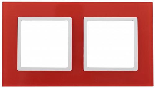 Рамка 2-постовая ЭРА Elegance 14-5102-23 Б0034496