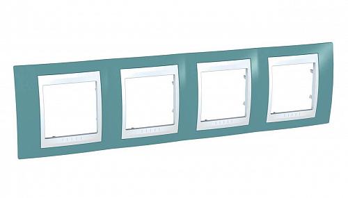 Рамка 4-постовая Schneider Electric Unica Хамелеон MGU6.008.873