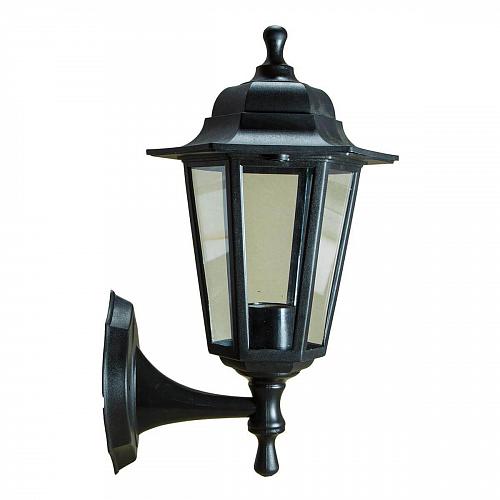 Уличный настенный светильник ЭРА Леда черный НБУ 06-60-001 Б0048114