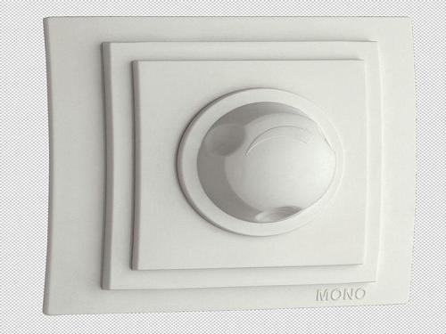 Диммер поворотный Mono Electric Larissa белый 103-191905-134