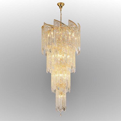 Каскадная люстра Crystal Lux Grande SP25 D800 Gold