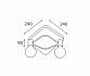 Потолочная люстра Italline Vega PL 6088/2 bronze - фото №3