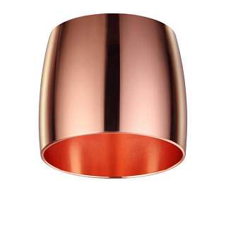 Плафоны и абажуры медного цвета