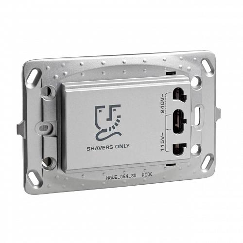 Розетка Schneider Electric Unica Top для электробритв MGU5.064.30