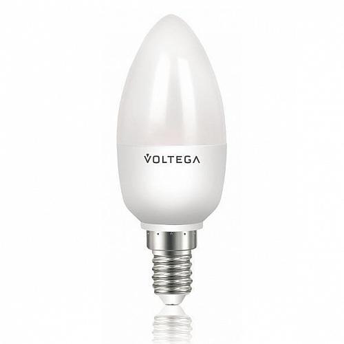 Лампа светодиодная Voltega E14 6W 4000К матовая VG3-C2E14cold6W 4713