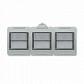 Коробка для накладного монтажа 3-постовая ABB Zenit IP55  2CLA329300N1101 - фото №1