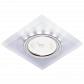 Встраиваемый светодиодный светильник Ambrella light Led S215 W/CH/WH - фото №1