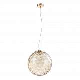 Подвесной светильник Crystal Lux Mayo SP1 D300 Gold/Amber