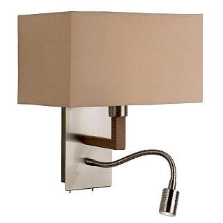 Гибкие бра и подсветки серо-коричневого цвета