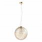 Подвесной светильник Crystal Lux Mayo SP1 D300 Gold/Amber - фото №1