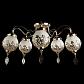 Потолочная люстра Arte Lamp Moroccana A4552PL-5GO - фото №3