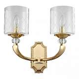 Бра Crystal Lux Gracia AP2 Gold