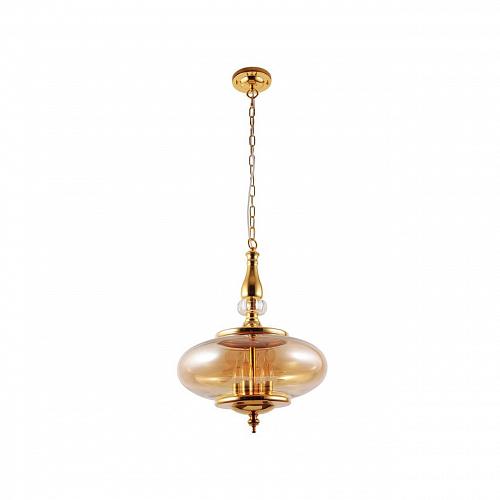 Подвесной светильник Crystal Lux Miel SP4 Gold