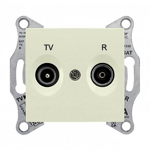 Розетка TV/R оконечная Schneider Electric Sedna 1dB SDN3301647