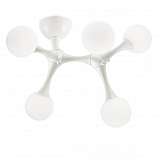 Потолочная люстра Ideal Lux Nodino PL5 Bianco 149615
