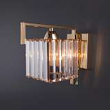 Бра Eurosvet 10117/1 золото/прозрачный хрусталь Strotskis