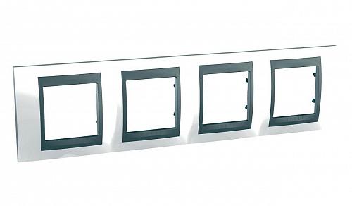 Рамка 4-постовая Schneider Electric Unica Top MGU66.008.292