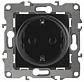 Розетка ЭРА 12 2P E Schuko со шторками 16A 250V 12-2102-06 Б0014692 - фото №1