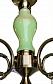 Потолочная люстра Arte Lamp Onyx Green A9592PL-5AB - фото №2