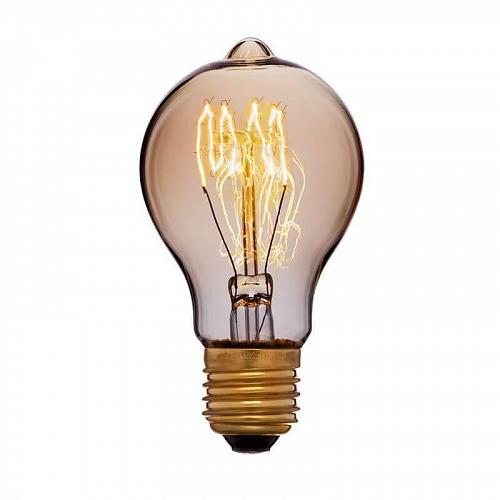 Лампа накаливания E27 40W золотая 051-866