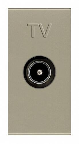 Розетка TV ABB Zenit шампань 2CLA215070N1901