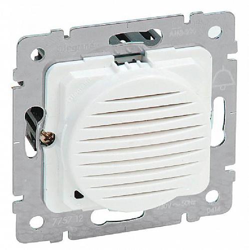 Звонок электронный Legrand Galea Life 12V белый 775709