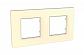 Рамка 2-постовая Schneider Electric Unica Quadro MGU2.704.25 - фото №1