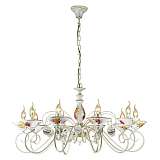Подвесная люстра Arte Lamp Fiorato A2061LM-10WG