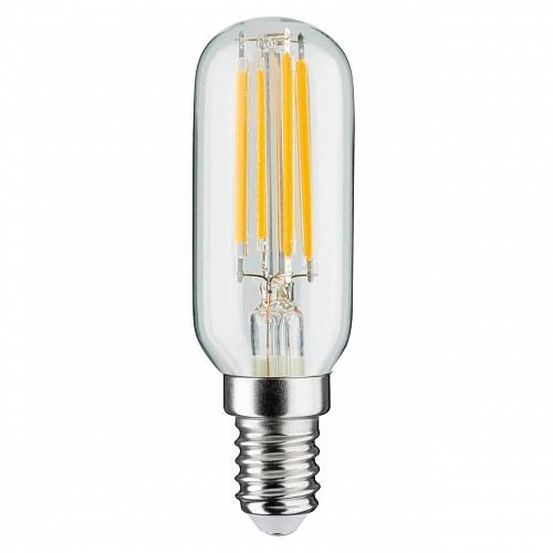 Лампа светодиодная филаментная диммируемая Paulmann E14 4,8W 2700K прозрачная 28693