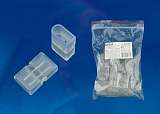 Соединитель Uniel UTC-K-12/N21 Clear 025 Polybag