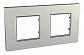 Рамка 2-постовая Schneider Electric Unica Quadro MGU6.704.57 - фото №1