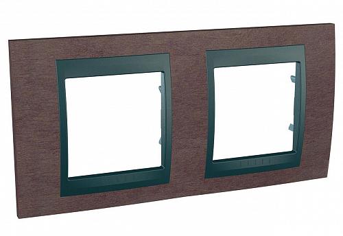 Рамка 2-постовая Schneider Electric Unica Top MGU66.004.2M4