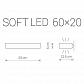 Настенный светодиодный светильник Nowodvorski Soft Led 9522 - фото №2