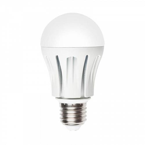 Лампа светодиодная (08131) Uniel E27 9W 3000K матовая LED-A60-9W/WW/E27/FR ALM01WH
