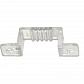 Крепеж на стену Feron 2W для дюралайта LEDF2W LD127 26141 - фото №1