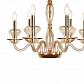 Подвесная люстра iLamp Mercury P9448-6 Gold - фото №2