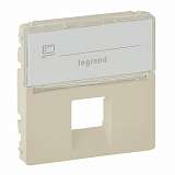Лицевая панель Legrand Valena Life розетки телефонной RJ-11/Ethernet RJ-45 слоновая кость 755471