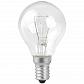 Лампа накаливания ЭРА E14 40W 2700K прозрачная P45-40W-E14/ДШ 230-40 Е 14 (гофра) - фото №1