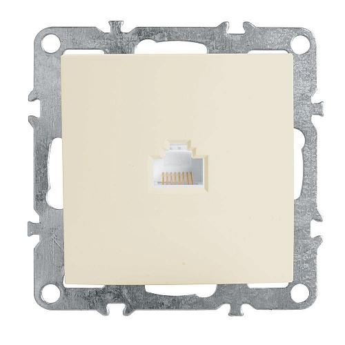 Розетка компьютерная Feron Stekker Эрна слоновая кость PST00-9107-02 39325