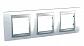 Рамка 3-постовая Schneider Electric Unica Top MGU66.006.092 - фото №1
