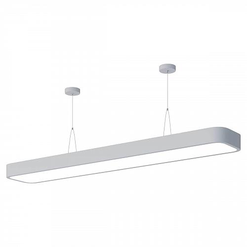 Подвесной светодиодный cветильник Geometria ЭРА Block SPO-112-W-40K-040 40Вт 4000К белый Б0050540