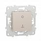 Выключатель одноклавишный Schneider Electric Unica New NU526244S - фото №1